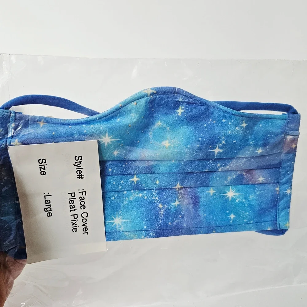 New OG Disneyland WDW Cast Member Exclusive Pixie Face Cover Mask sz Large M1110